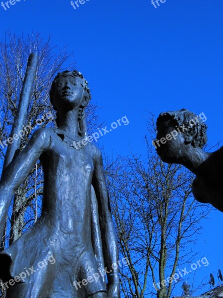 Aachen Sculpture Stalk Free Photos