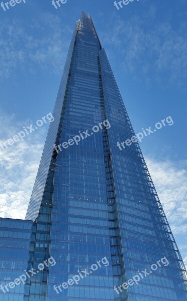 The Shard Skyscraper London Architecture Landmark