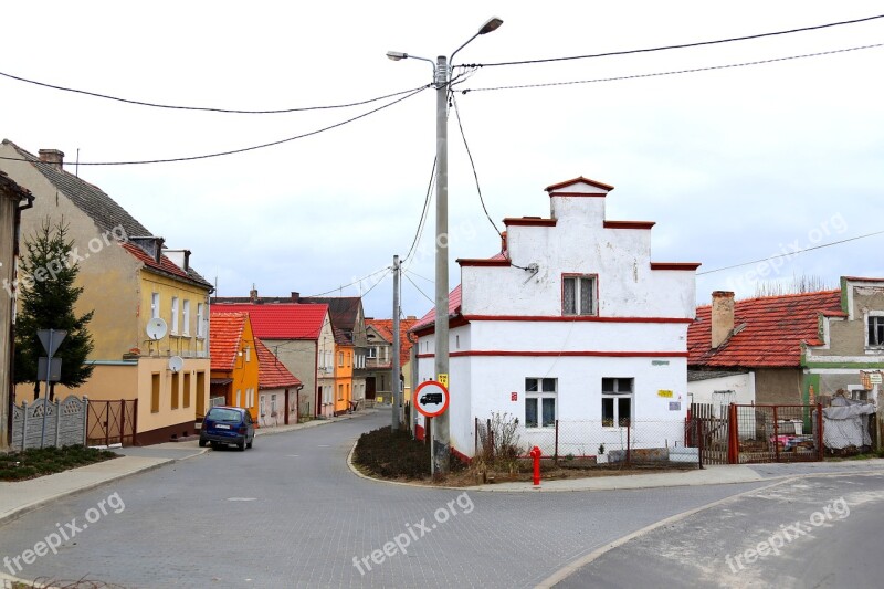 Bytom Nadodrzanski Street City Houses Architecture