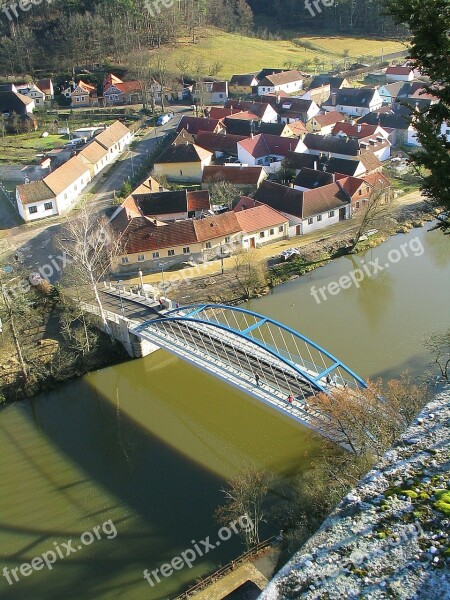 Bridge Valley River Village South Bohemia