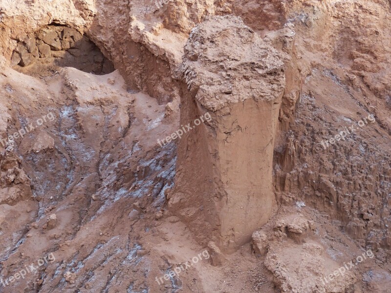 Chile South America Desert Moon Valley Atacama