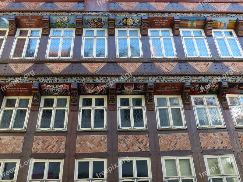 Hildesheim Germany Lower Saxony Historically Historic Center House