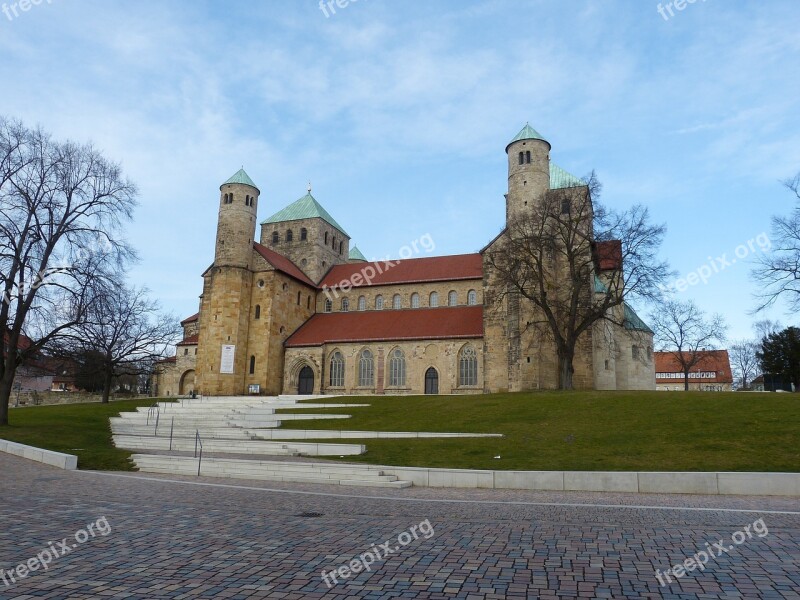 Hildesheim Germany Lower Saxony Church Historically Historic Center