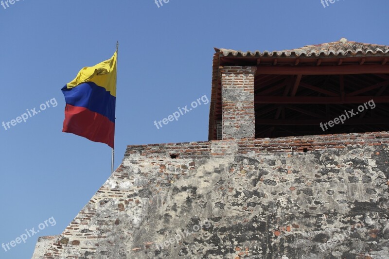 Castle Caribbean Colonial Fortification Historic