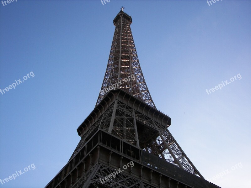 Paris France Landmark Eiffel Tower