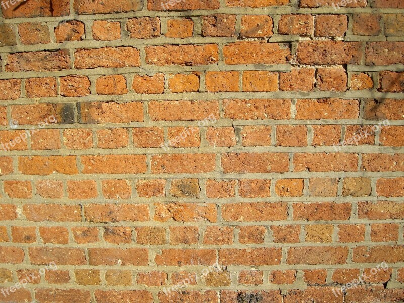 Brick Brickwork Wall Weathered Structure