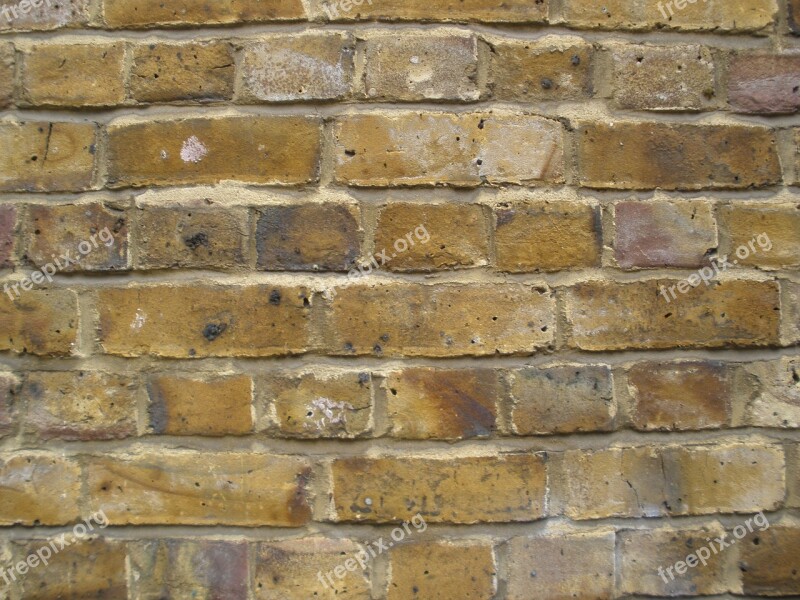 Wall Brick Building Brickwork Dirty