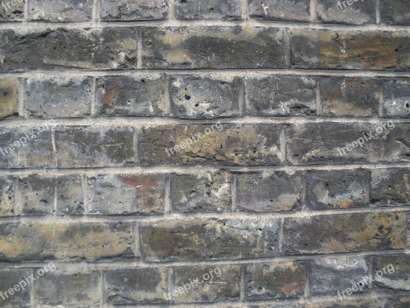 Wall Brick Building Brickwork Dirty