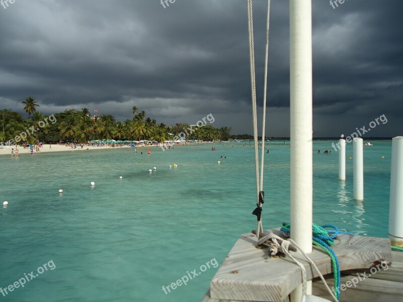 Grey Clouds Clouds Sea Sky Free Photos