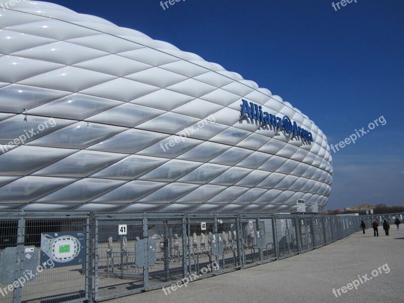 Munich Allianz Arena Fc Bayern Free Photos