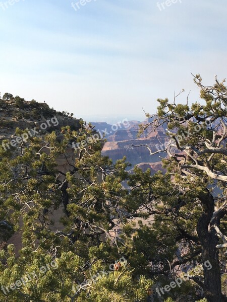 Grand Canyon Fall Arizona Scenery Free Photos