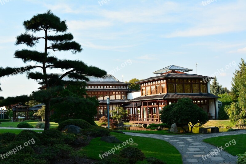 Japanese Garden Thuringia Germany Bad Langensalza Free Photos