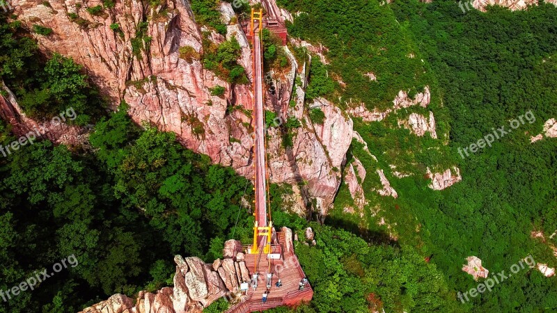 Aerial View Drone Landscape Nature Aerial