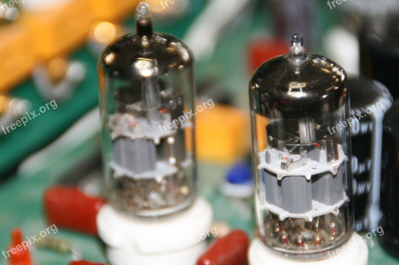 Tubes Repais Radio Amplifier Blur