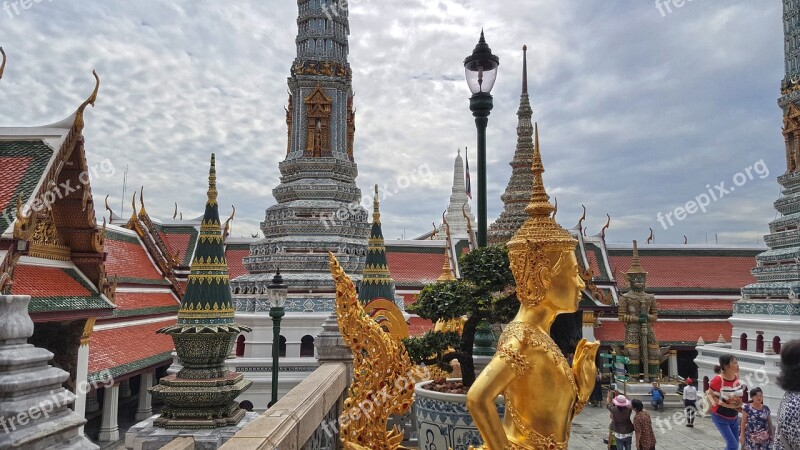 South East Asia Thailand Temple Lopezpomares Free Photos