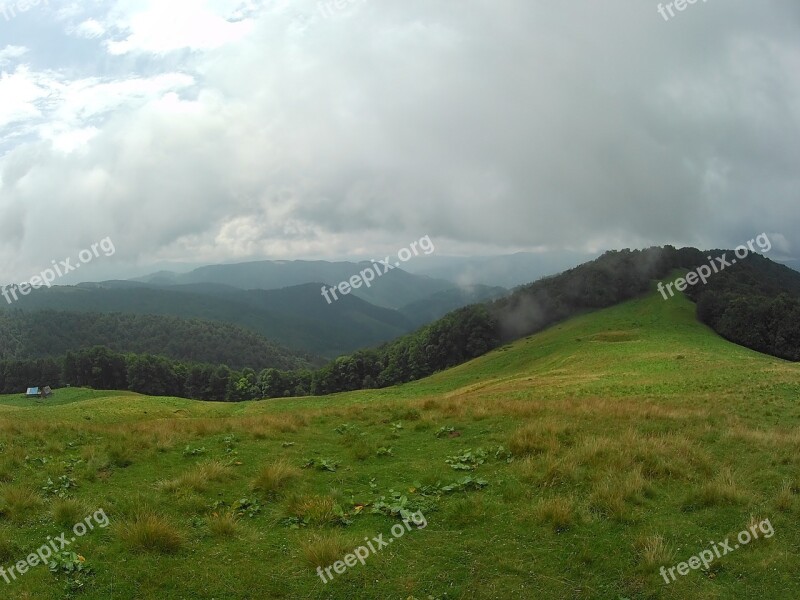 The Carpathians Nature Landscape Sky Mountains