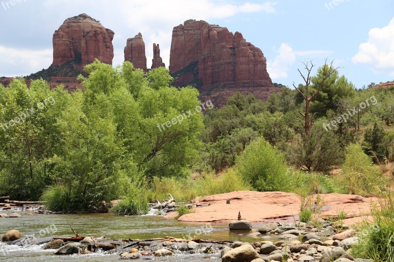 Bell Rock Bell 롹 River Landscape Travel