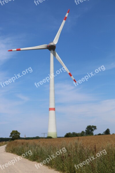 Wind Turbine Wind Turbines Energy Electricity Power Generation