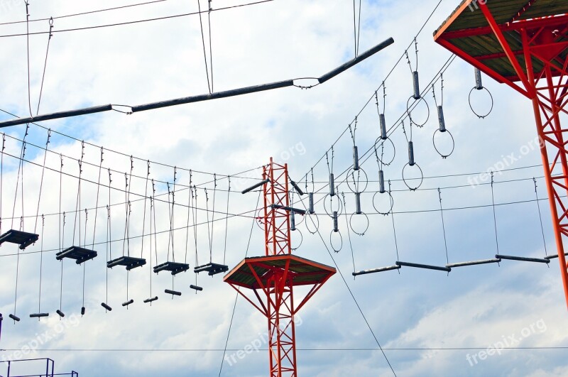 Sky Cloud Children's Playground Adult Playground Climbing