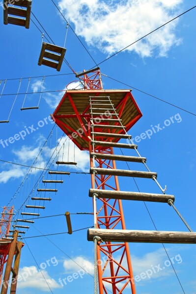 Sky Cloud Children's Playground Adult Playground Climbing