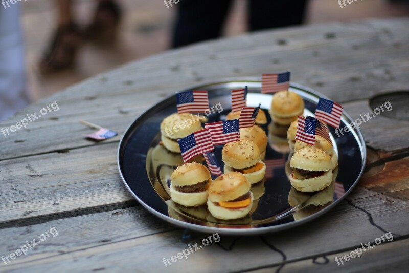 Hamburger Appetizers Burger Eat Power