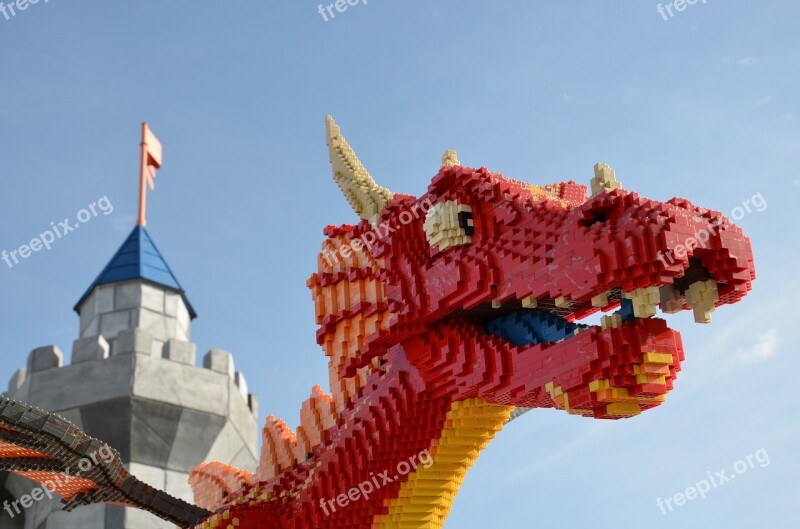 Lego Dragon Legoland Toys Built