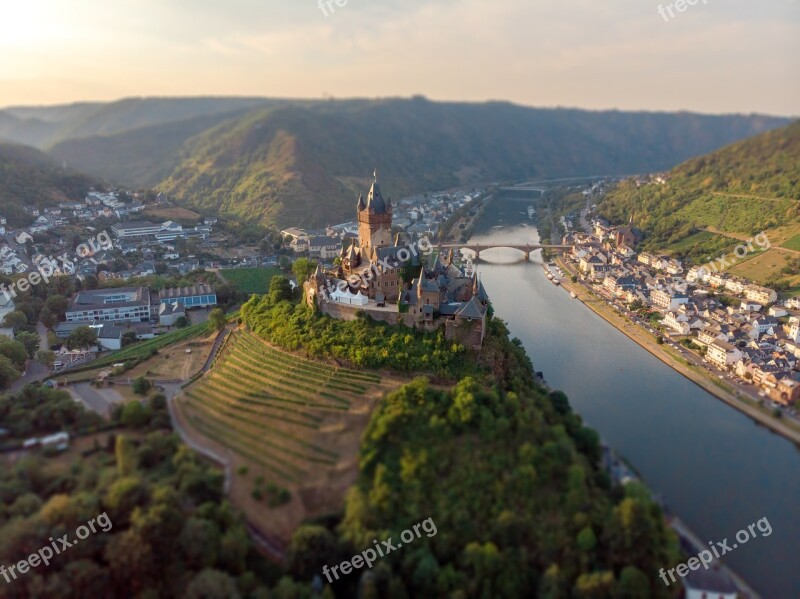 Cochem Castle Imperial Castle Mosel Architecture