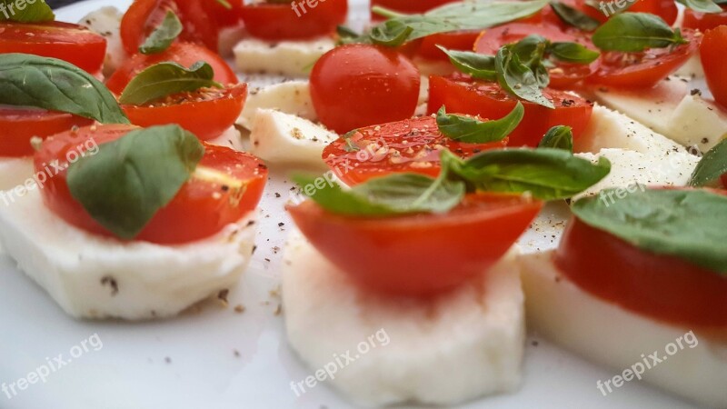 Tomato Mozzarella Caprese Fresh Italian