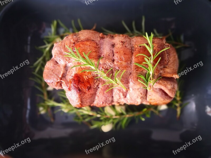 Rolls Meat Rosemary Court Beef