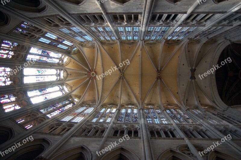 Art Catedral Gótico Beauvais Free Photos