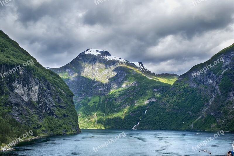 Fjords Norway Nature Free Photos