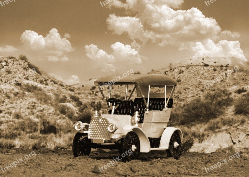 Old Car Antique Vehicle Transportation Vintage