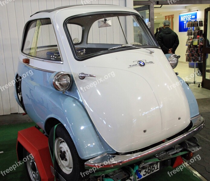 Isetta Oldtimer Bmw Vehicle Old