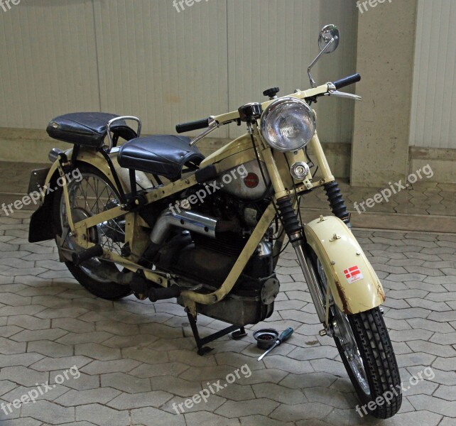 Oldtimer Motorcycle Nimbus Historic Motorcycle Old Motorcycle