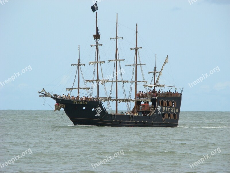 Mar Pirates Ship Masts Free Photos