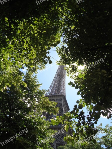 Paris France Eiffel Europe Free Photos