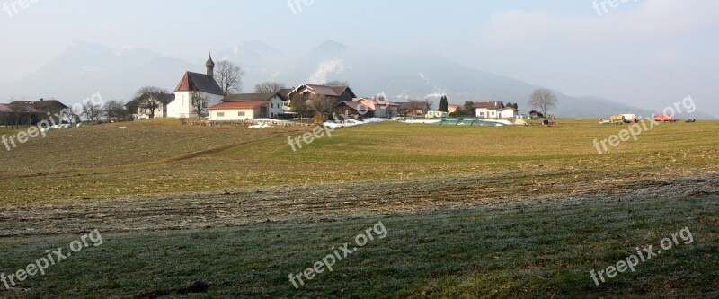 Place Village Bavaria Upper Bavaria Chiemgau