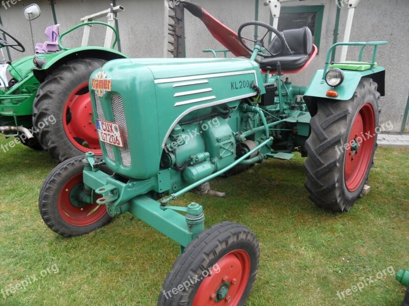 Tractor Oldtimer Kramer Tug Free Photos