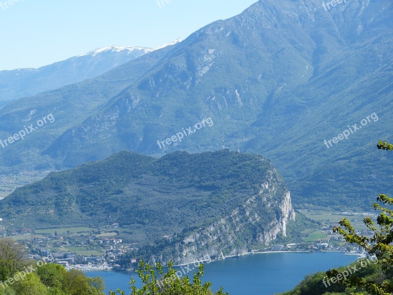 Monte Brione Garda Mountain Italy Garda Lake Mountain