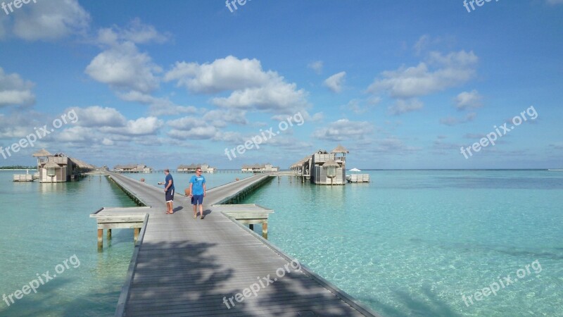 Lankan Fuschi Maldives Honeymoon Free Photos