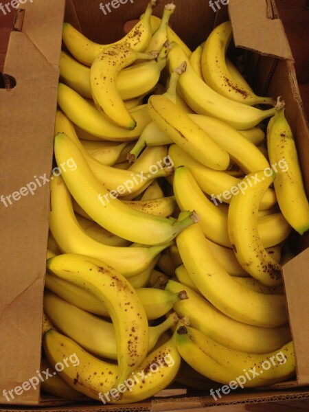 Bananas Fruit Plantain Free Photos