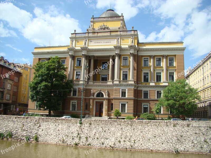 Sarajevo Architecture Bosnia Building Free Photos