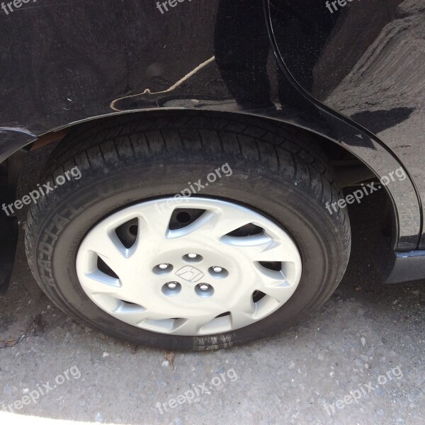 Car Wheel Hubcap Tire Maintenance Free Photos