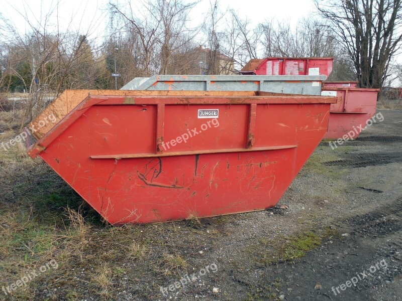 Container Disposal Waste Disposal Garbage Waste