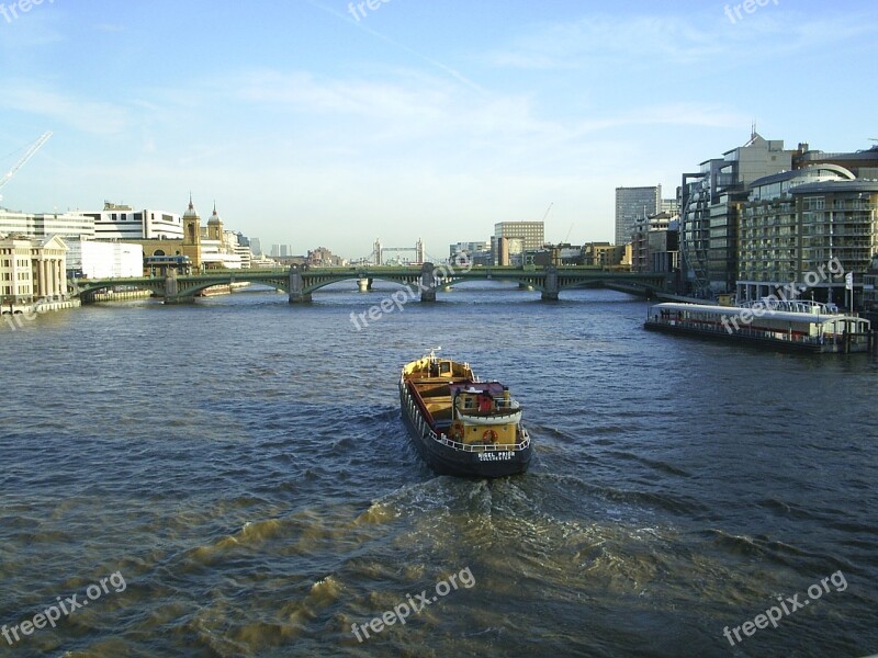 River Thames London England City