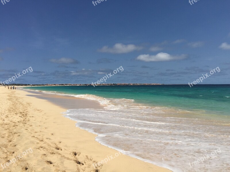 Beach Blue Sea Blue Sea Ocean