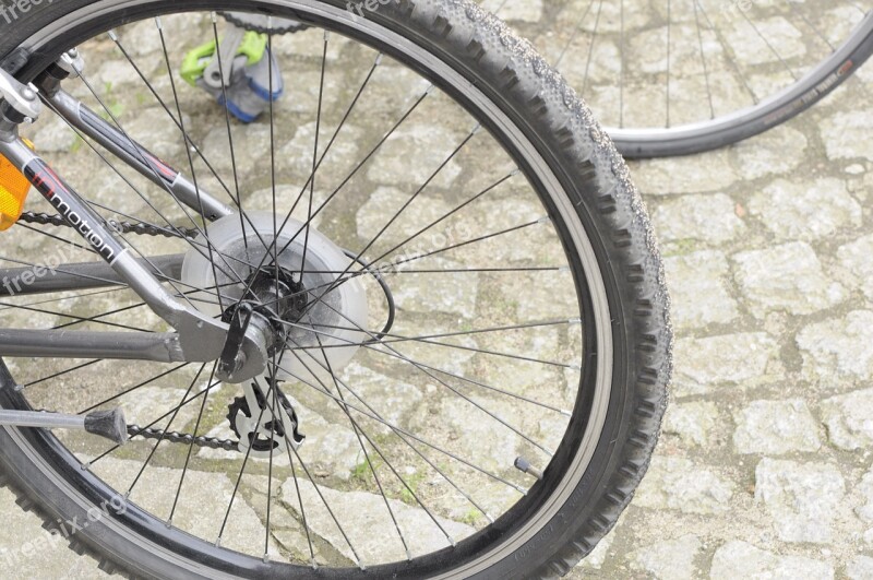 Bike Street Pavement Pavers Tire