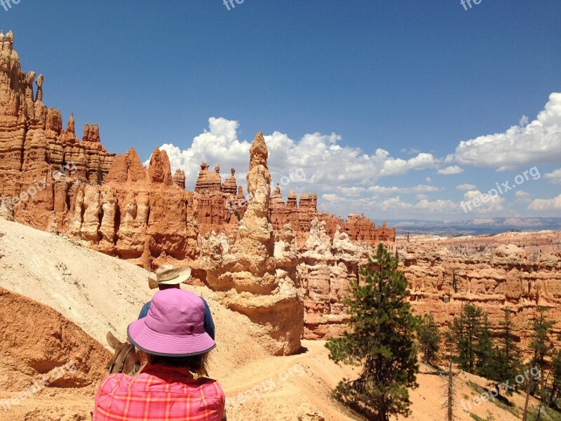 Bryce Travel Canyon Summer Usa