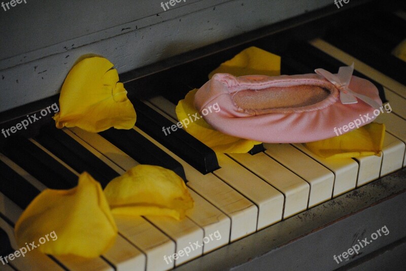 Slipper Piano Ballerina Ballet Ballet Dancer