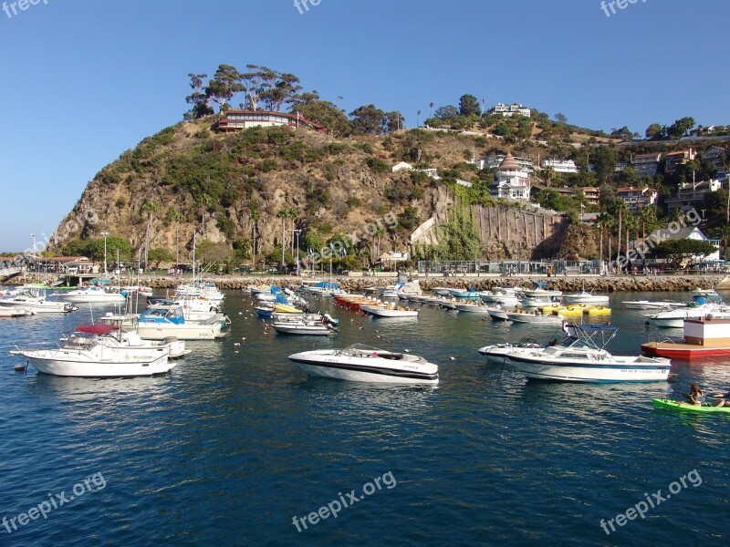 Catalina Island California Avalon Boats